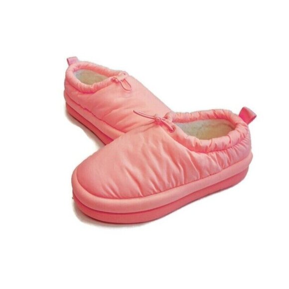 UGG Maxi Clog Sheepskin Puffer Platform Shoes Womens Size 5 Slippers Sweetheart - Picture 4 of 9